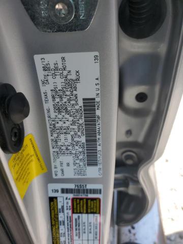 5TFLU4EN5DX082088 - 2013 TOYOTA TACOMA DOUBLE CAB Silber Foto 12