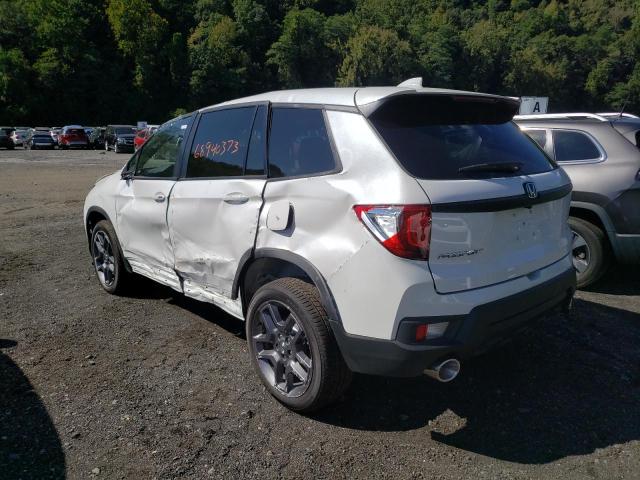 5FNYF8H54PB018173 - 2023 HONDA PASSPORT EXL Blanco foto 2