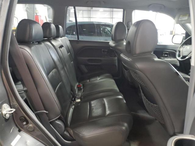 5FNYF18558B044936 - 2008 HONDA PILOT EXL ნაცრისფერი ფოტო 11