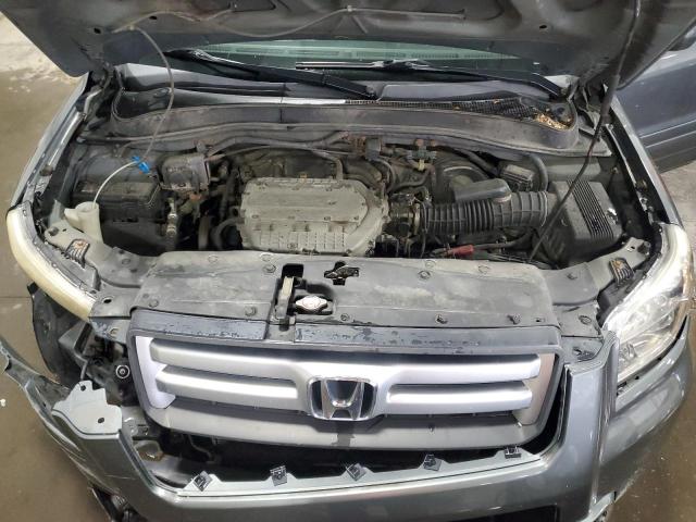 5FNYF18558B044936 - 2008 HONDA PILOT EXL ნაცრისფერი ფოტო 12