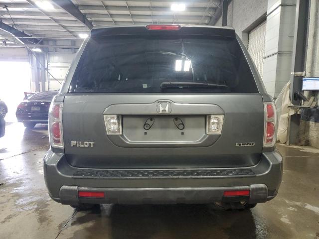 5FNYF18558B044936 - 2008 HONDA PILOT EXL ნაცრისფერი ფოტო 6