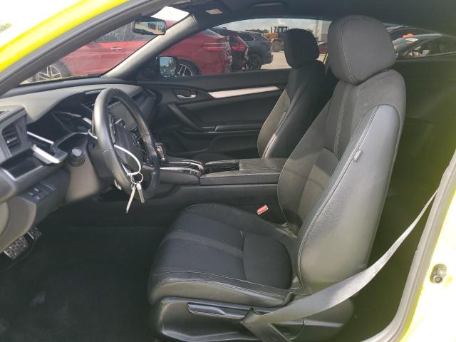 2HGFC4B87KH301649 - 2019 HONDA CIVIC SPORT YELLOW photo 7