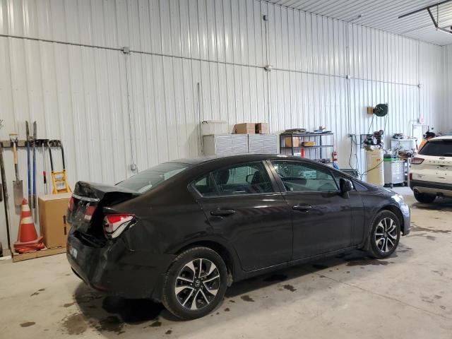 19XFB2F99DE028544 - 2013 HONDA CIVIC EXL ყავისფერი ფოტო 3