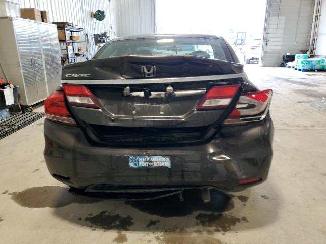 19XFB2F99DE028544 - 2013 HONDA CIVIC EXL ყავისფერი ფოტო 6