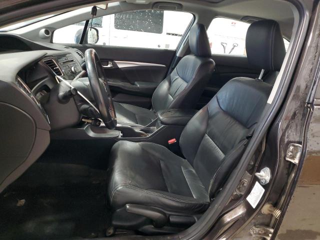 19XFB2F99DE028544 - 2013 HONDA CIVIC EXL ყავისფერი ფოტო 7