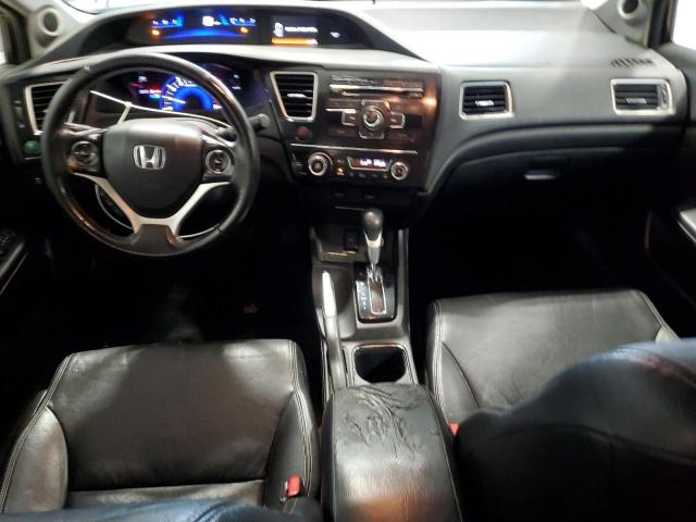 19XFB2F99DE028544 - 2013 HONDA CIVIC EXL ყავისფერი ფოტო 8