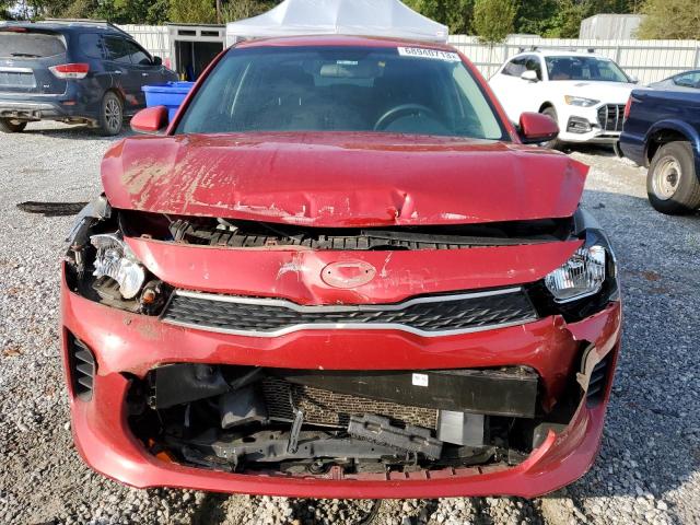 3KPA24AB4KE216496 - 2019 KIA RIO S RED photo 5