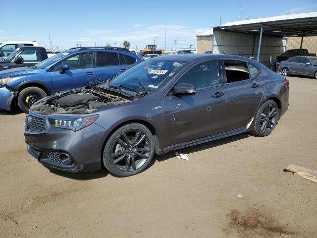 19UUB3F66JA004608 - 2018 ACURA TLX TECH+A GRAY photo 1
