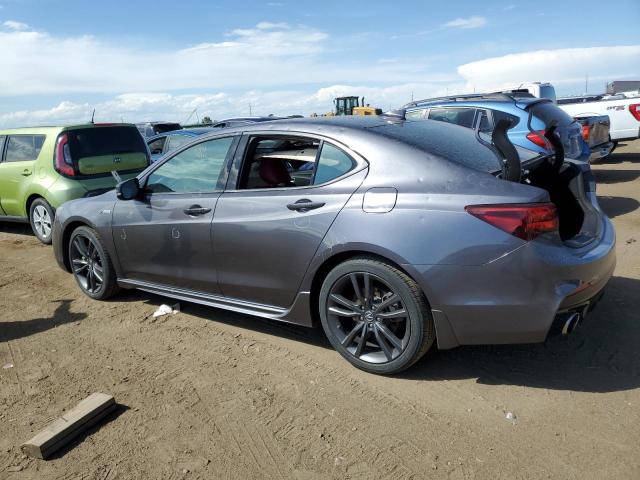 19UUB3F66JA004608 - 2018 ACURA TLX TECH+A GRAY photo 2