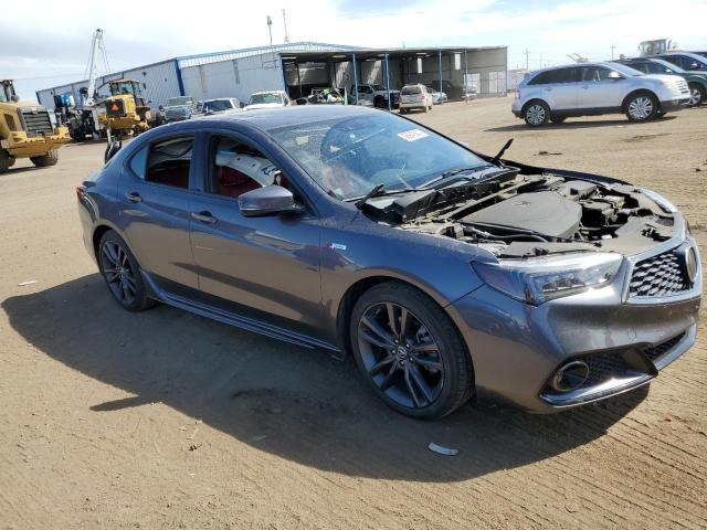19UUB3F66JA004608 - 2018 ACURA TLX TECH+A GRAY photo 4