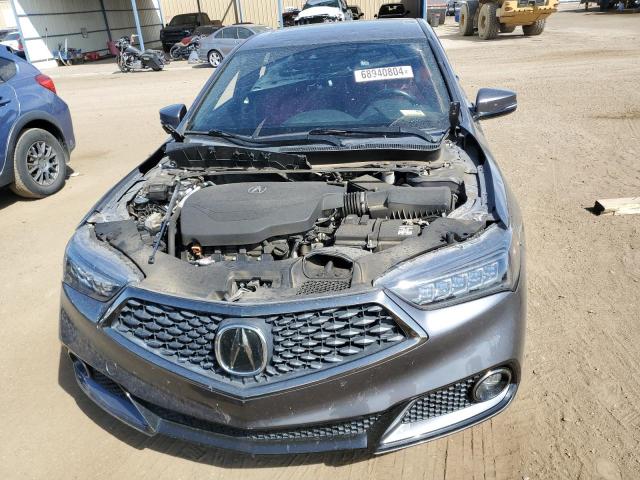 19UUB3F66JA004608 - 2018 ACURA TLX TECH+A GRAY photo 5
