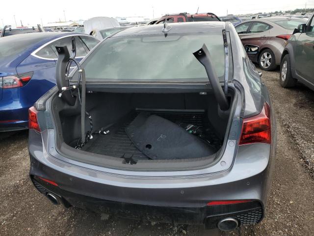 19UUB3F66JA004608 - 2018 ACURA TLX TECH+A GRAY photo 6