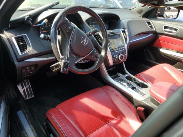 19UUB3F66JA004608 - 2018 ACURA TLX TECH+A GRAY photo 8