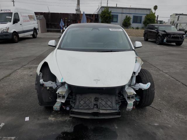 5YJ3E1EB3NF347314 - 2022 TESLA MODEL 3 Blanc photo 5