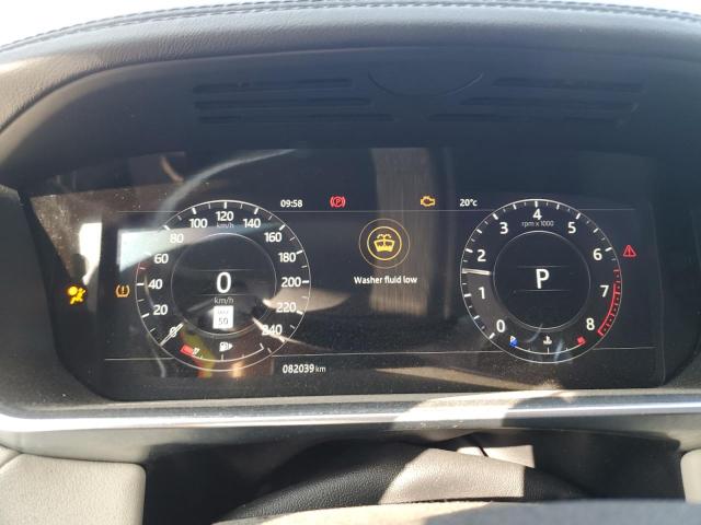 SALWR2RV6JA192474 - 2018 LAND ROVER RANGE ROVE HSE BLACK photo 9