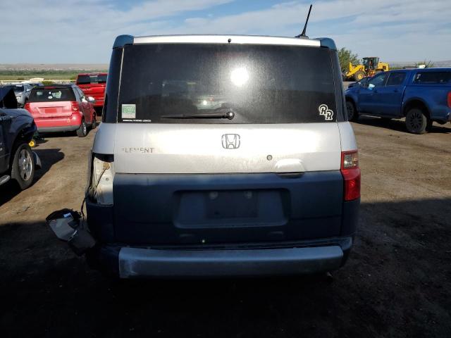 5J6YH28645L002589 - 2005 HONDA ELEMENT EX SILVER photo 6