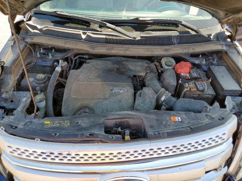 1FMHK8D88CGA19558 - 2012 FORD EXPLORER XLT Mavi foto 12