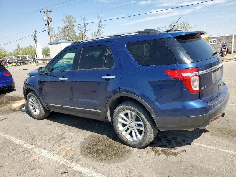 1FMHK8D88CGA19558 - 2012 FORD EXPLORER XLT Mavi foto 2
