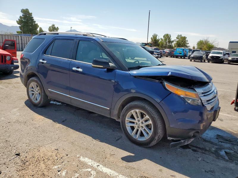 1FMHK8D88CGA19558 - 2012 FORD EXPLORER XLT Mavi foto 4