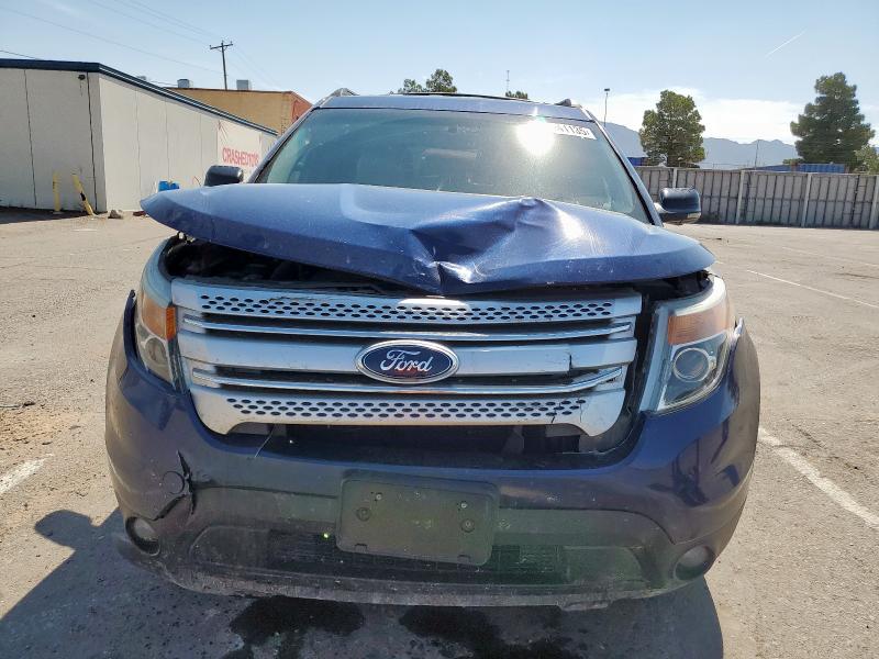 1FMHK8D88CGA19558 - 2012 FORD EXPLORER XLT Mavi foto 5