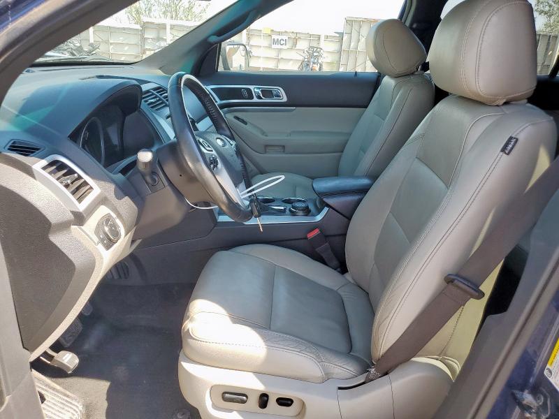 1FMHK8D88CGA19558 - 2012 FORD EXPLORER XLT Mavi foto 7