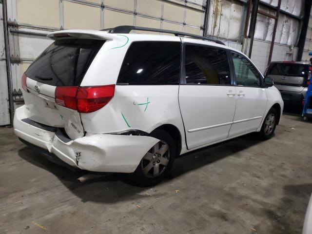 5TDZA23C04S092171 - 2004 TOYOTA SIENNA CE WHITE photo 3