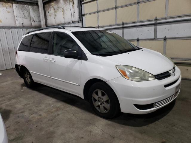 5TDZA23C04S092171 - 2004 TOYOTA SIENNA CE WHITE photo 4