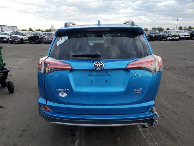 JTMRFREV4JJ199287 - 2018 TOYOTA RAV4 ADVENTURE BLUE photo 6