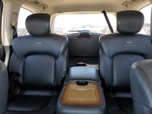 JN8AZ2NFXE9555581 - 2014 INFINITI QX80 WHITE photo 10