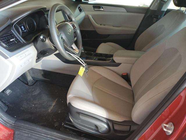 5NPE24AF5KH774454 - 2019 HYUNDAI SONATA SE RED photo 7