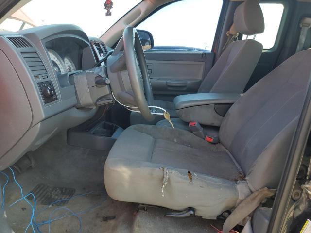 1D7HW42K25S309641 - 2005 DODGE DAKOTA SLT RED photo 7