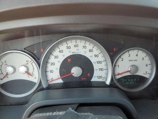 1D7HW42K25S309641 - 2005 DODGE DAKOTA SLT RED photo 9