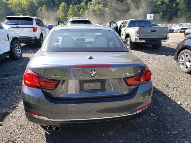 WBA4Z3C07L5P50505 - 2020 BMW 430XI GRAY photo 6