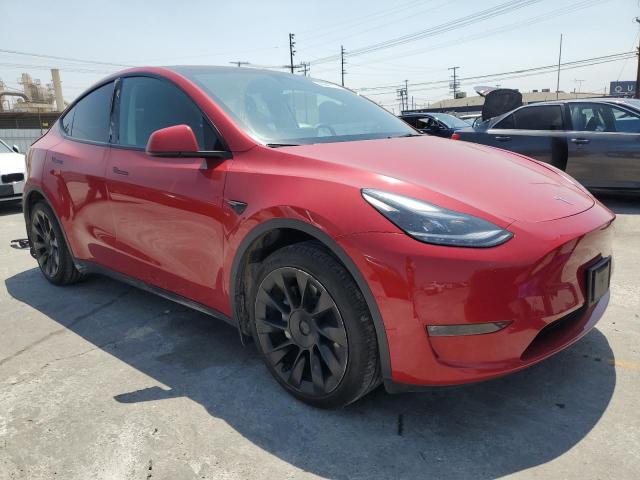 7SAYGAEE4NF542979 - 2022 TESLA MODEL Y Rot Foto 4