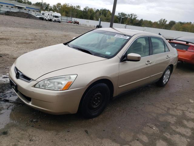 1HGCM56324A090916 - 2004 HONDA ACCORD LX CREAM photo 1