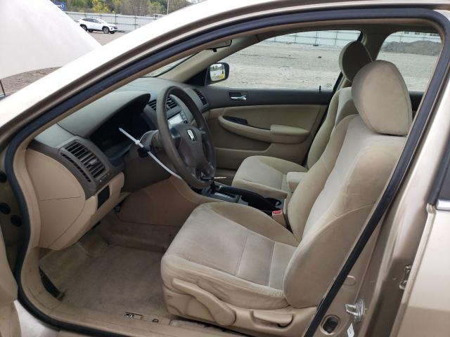 1HGCM56324A090916 - 2004 HONDA ACCORD LX CREAM photo 7