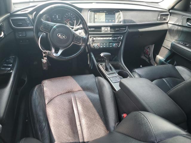 5XXGU4L32GG098781 - 2016 KIA OPTIMA EX WHITE photo 8