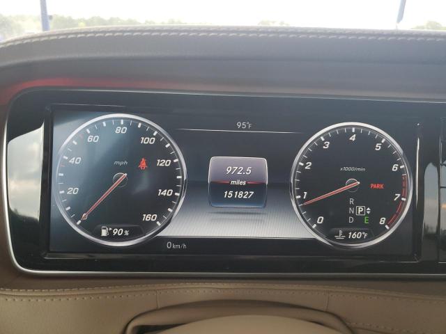 WDDUG8FB2GA233246 - 2016 MERCEDES-BENZ S 550 4MATIC CREAM photo 9