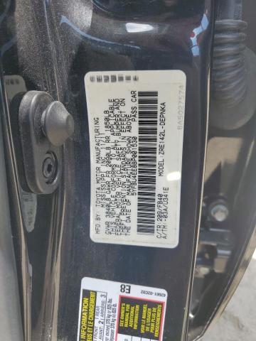 5YFBU4EE8BP001530 - 2011 TOYOTA COROLLA BASE Negro foto 12