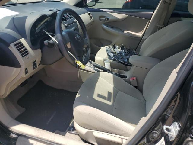 5YFBU4EE8BP001530 - 2011 TOYOTA COROLLA BASE Negro foto 7