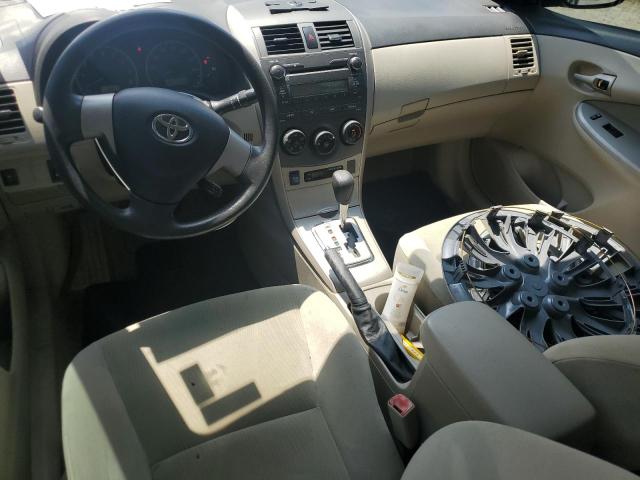 5YFBU4EE8BP001530 - 2011 TOYOTA COROLLA BASE Negro foto 8