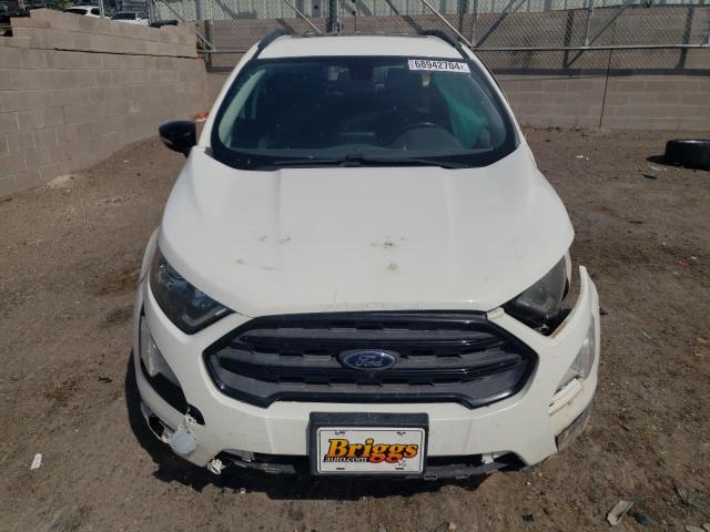 MAJ6S3JLXLC338643 - 2020 FORD ECOSPORT SES WHITE photo 5