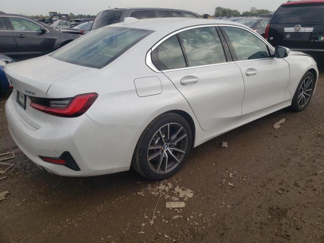 3MW5R7J04L8B07885 - 2020 BMW 330XI WHITE photo 3