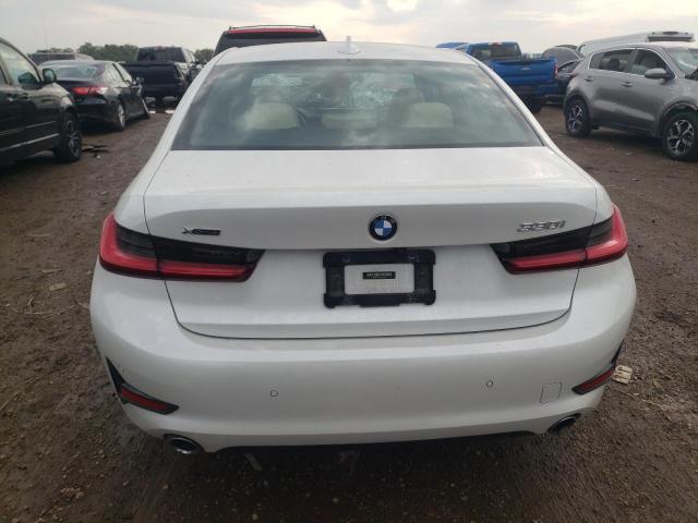 3MW5R7J04L8B07885 - 2020 BMW 330XI WHITE photo 6