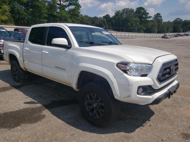 3TYAZ5CN0MT006709 - 2021 TOYOTA TACOMA DOUBLE CAB WHITE photo 4