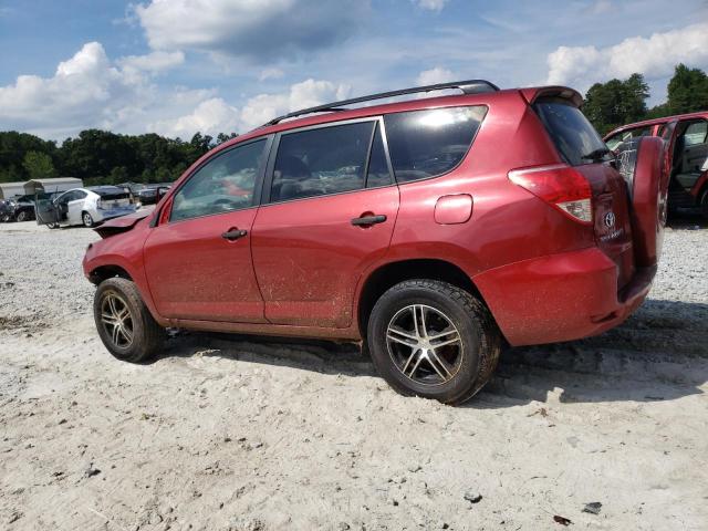 JTMZD33V186062942 - 2008 TOYOTA RAV4 RED photo 2