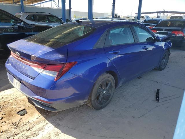 KMHLM4AG6MU069614 - 2021 HYUNDAI ELANTRA SEL BLUE photo 3