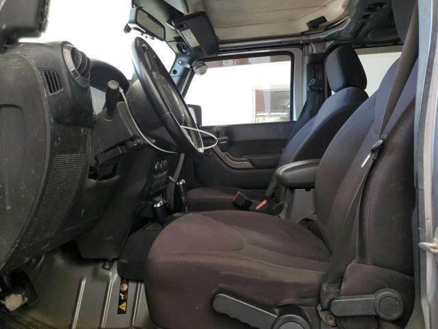 1C4HJWDG5DL668519 - 2013 JEEP WRANGLER U SPORT ვერცხლისფერი ფოტო 7