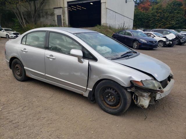 2HGFA16508H120776 - 2008 HONDA CIVIC LX SILVER photo 4