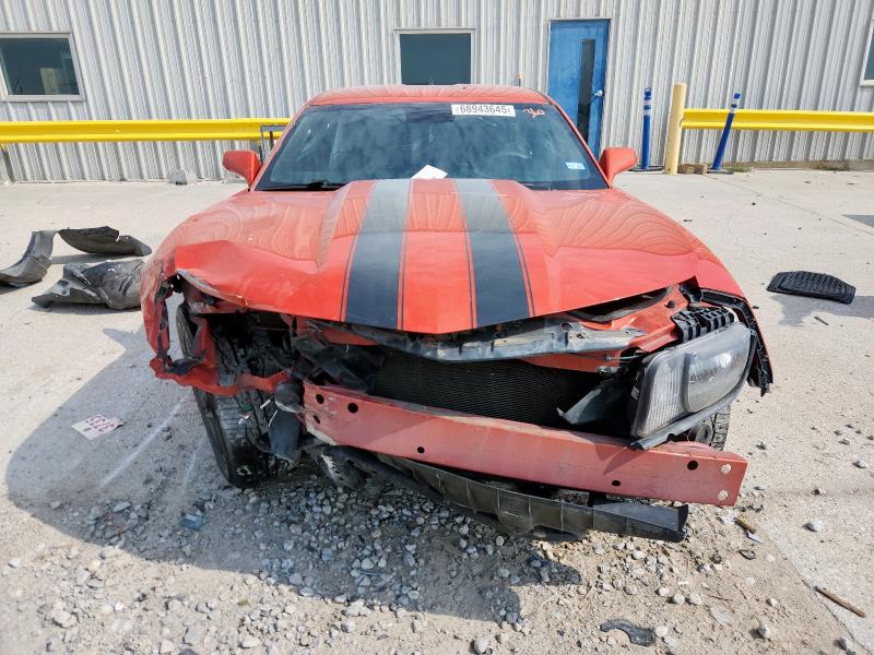 2G1FE1E38D9223590 - 2013 CHEVROLET CAMARO LS ORANGE photo 5